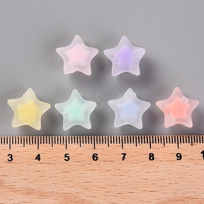 Transparent Acrylic Beads TACR-S152-02C-1