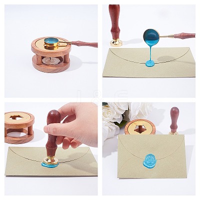 DIY Retro Vintage Wax Seal Making Kits DIY-CP0001-85-11-1