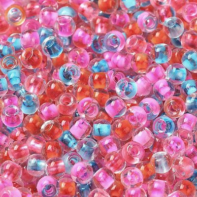 Transparent Glass Round Seed Beads X1-SEED-B001-05A-14-1