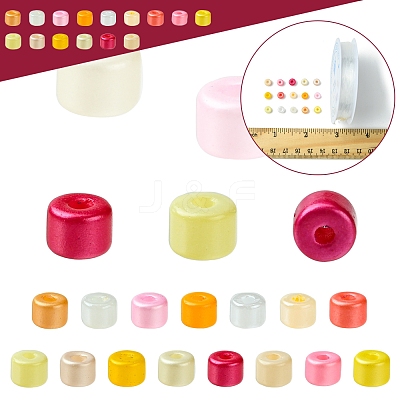 DIY Column Ceylon Glass Seed Beads Bracelets Making Kits SEED-FS0001-37-1