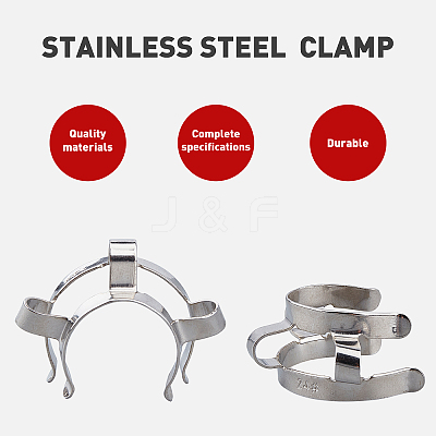 Carbon Steel Clips AJEW-OC0001-71P-1