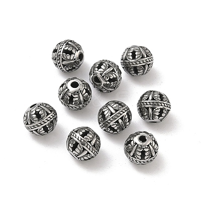 Retro 316 Surgical Stainless Steel Beads STAS-L307-17AS-03-1