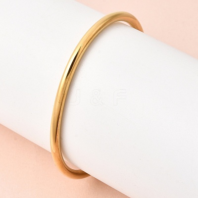 304 Stainless Steel Cuff Bangles BJEW-P387-02G-1