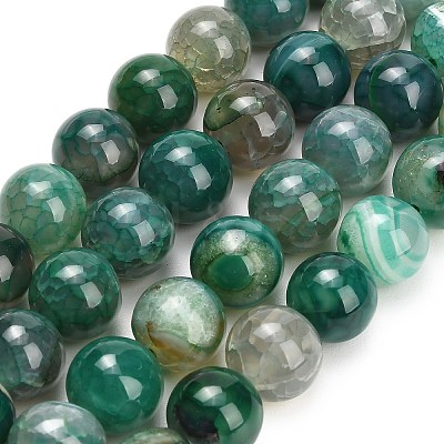 Natural Dragon Veins Agate Beads Strands GG-L001-L01-01E-1