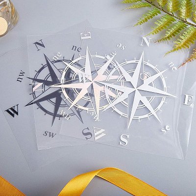 Waterproof PVC Adhesive Sticker Car Stickers DIY-FH0001-009-1