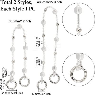 Acrylic Bag Handles FIND-CA0001-30P-1