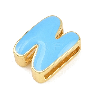 Brass Enamel Beads KK-CBA3FD6-08N-G-1