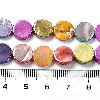 Natural Freshwater Shell Beads Strands SHEL-D082-15A-1