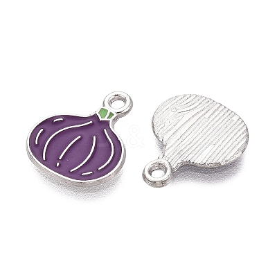 Alloy Enamel Pendants ENAM-Q003-03P-1
