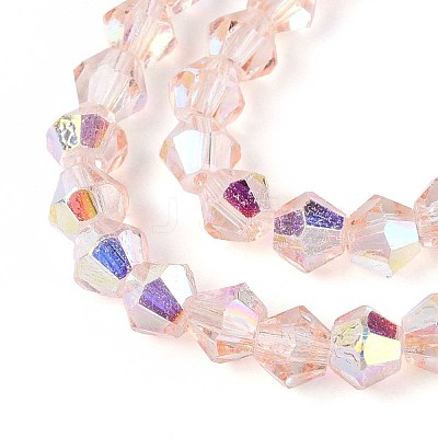 Transparent Glass Beads Strands LS-EGLA-N021-4mm-05-1