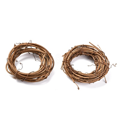 Circle Shape Rattan Vine Branch Wreath Hoop LS-DIY-B022-01A-1
