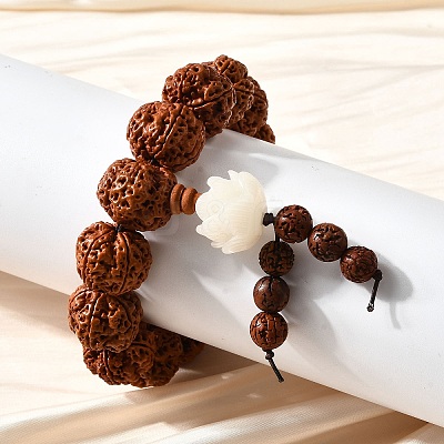 Bodhi King Kong Beaded Stretch Bracelets BJEW-M110-04B-1