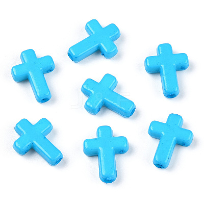 Opaque Acrylic Beads SACR-436-5-1