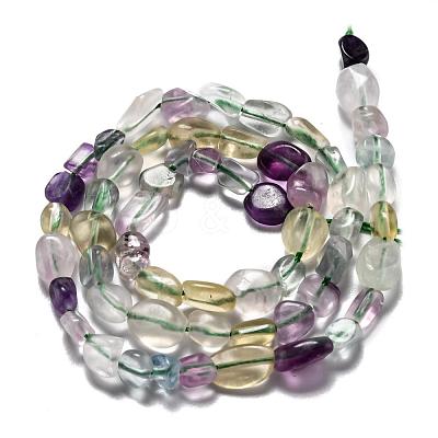 Natural Fluorite Beads Strands G-F575-18A-1