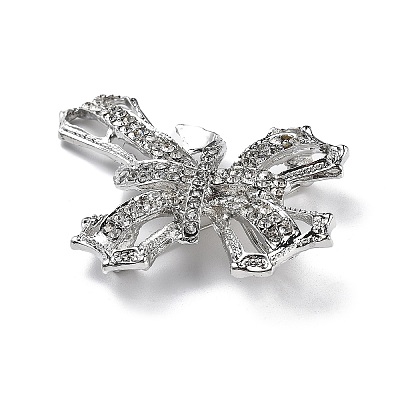 Cross Alloy Rhinestone Brooch Pins LS-JEWB-Z034-06P-02-1