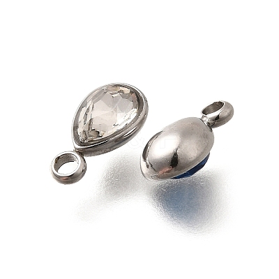 304 Stainless Steel Pendants STAS-Q346-04P-1