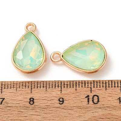 Alloy Glass Pendants GL-CBA7A25-02G-1