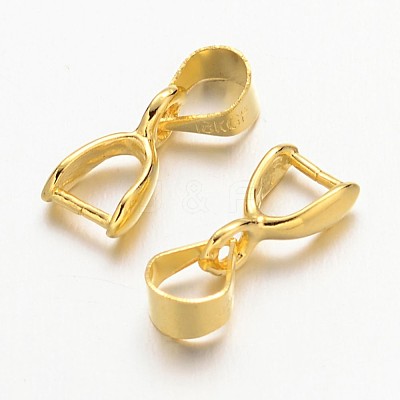 Brass Ice Pick Pinch Bails IFIN-KK08-G-1