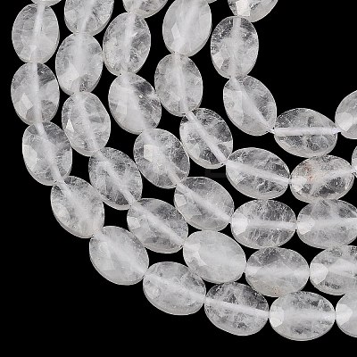 Natural Quartz Crystal Beads Strands G-H349-A01-23-1