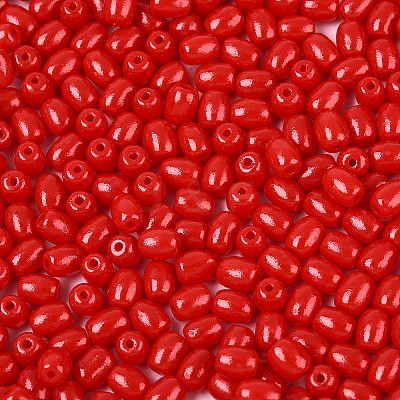Baking Paint Glass Seed Beads SEED-N007-29C-1