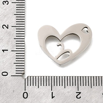 201 Stainless Steel Pendants STAS-A116-01P-01-1