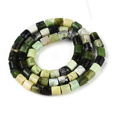 Natural Serpentine Beads Strands G-T141-90A-1
