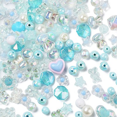 Acrylic Beads MACR-M040-01G-1