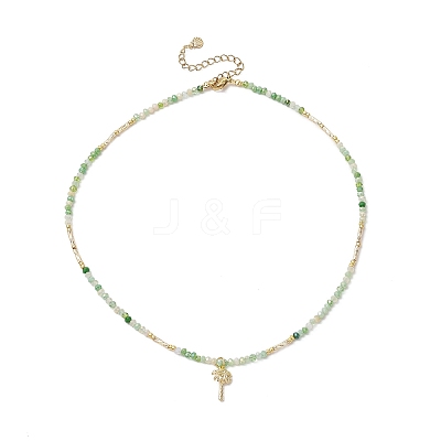 Summer Beach 304 Stainless Steel Pendant Necklaces for Women NJEW-JN05241-02-1