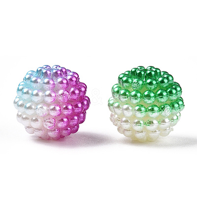 ABS Plastic Beads KY-T041-02-12MM-A-1