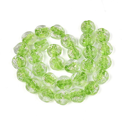 Handmade Lampwork Beads Strands LAMP-N028-04B-1