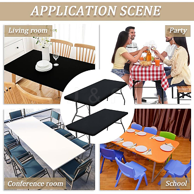 Polyester Tablecloth AJEW-GF0013-22A-04-1