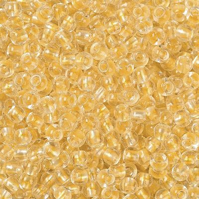 Transparent Inside Colours Glass Seed Beads SEED-A032-04B-1