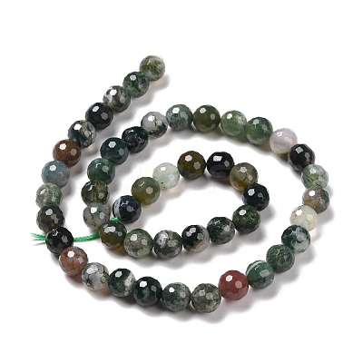 Natural Indian Agate Beads Strands G-E571-24B-1