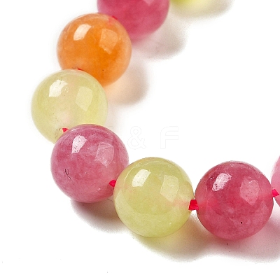 Dyed Natural Malaysia Jade Beads Strands X-G-G021-02B-16-1