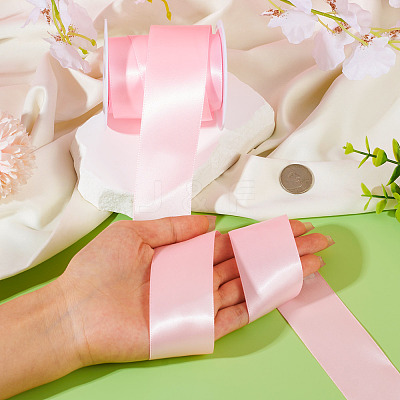 10 Yards Double-Face Polyester Satin Ribbons SRIB-TA0001-16A-1