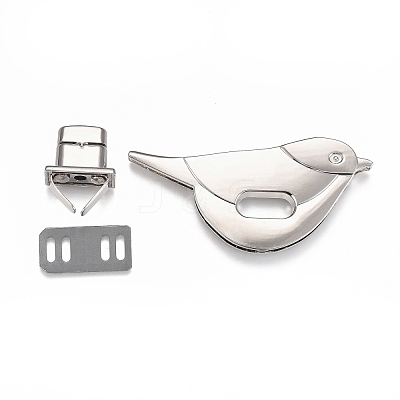Alloy Bag Twist Lock Clasps FIND-H209-05P-1