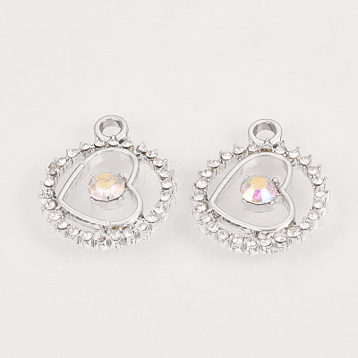 Alloy Rhinestone Pendants LS-X-ALRI-Q234-010P-1