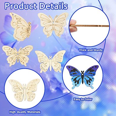 Wood Craft Pendants WOOD-CJC0019-06-1