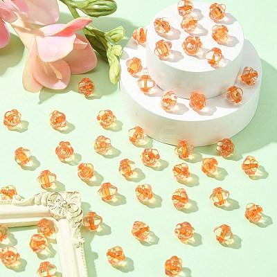 Transparent Acrylic Beads TACR-S154-20A-84-1