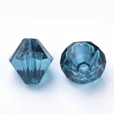 Transparent Acrylic Beads X-TACR-S146-4mm-08-1