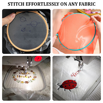 PVA Water Soluble Fabric for Cross Stitch DIY-CY0003-94B-1