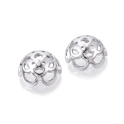 UV Plated ABS Bead Caps OACR-D316-04B-12-1