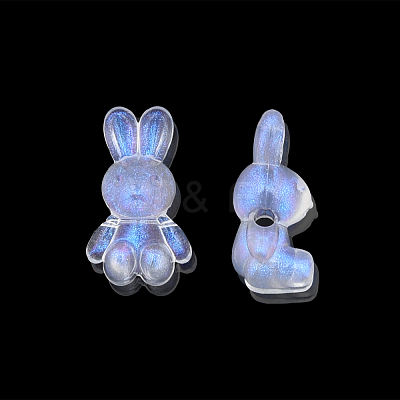 Transparent Acrylic Beads X-OACR-N008-172F-1