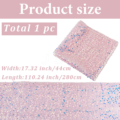Polyester Sequin Table Runners AJEW-WH20080-48D-1