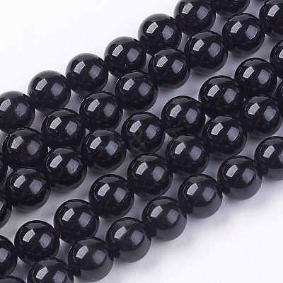 Natural Tourmaline Bead Strands LS-G-H1603-6mm-1