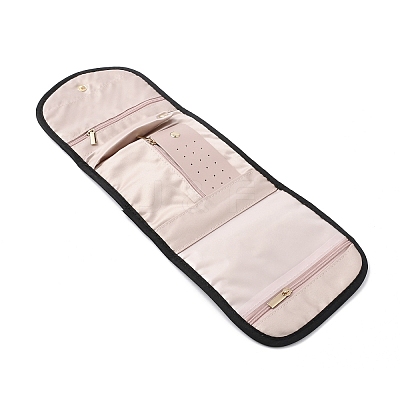 Polyester Jewelry Storage Zipper Bags for Rings ABAG-WH0046-10B-1
