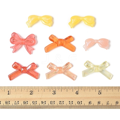70Pcs 7 Styles Opaque & Transparent Acrylic Beads TACR-FS0001-59-1