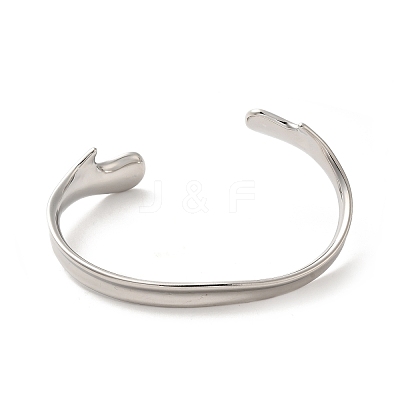 Non-Tarnish 316 Stainless Steel Cuff Bangles BJEW-C053-02P-1
