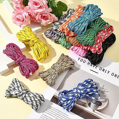 5M 7 Inner Cores Polyester & Spandex Cord Ropes OCOR-YW0001-23A-1