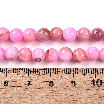 Natural Persian Jade Beads Strands G-A255-A02-01G-1